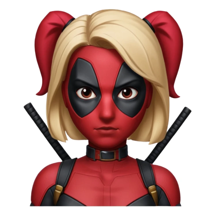 female deadpool from Deadpool & Wolverine movie sticker