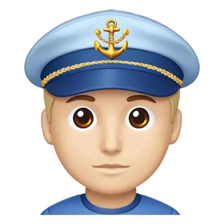 Blue cap with Marine written on it sticker