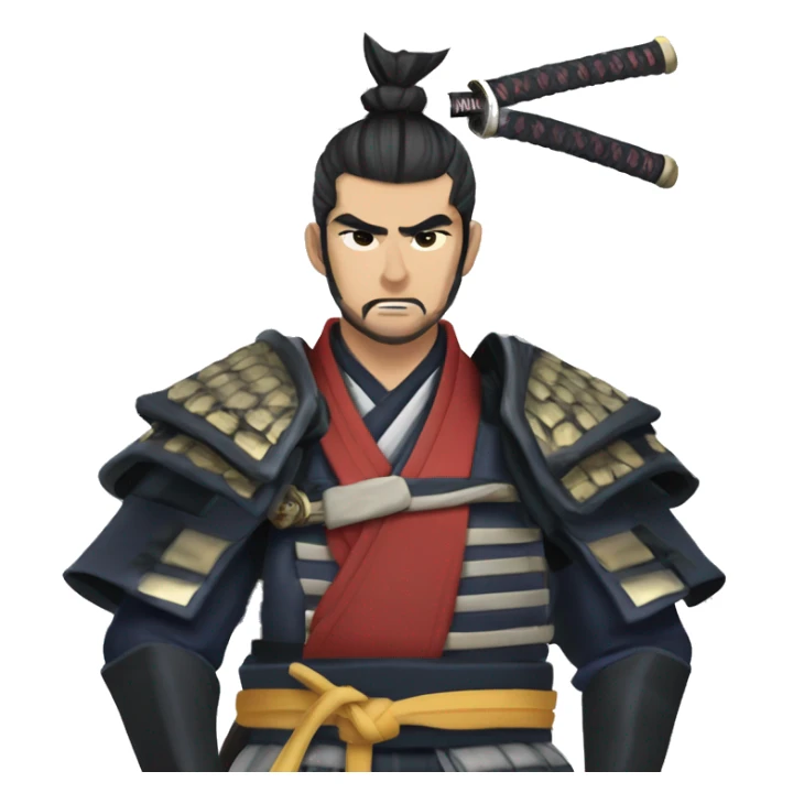 legendary Shogun Samurai Genshin Impact  sticker