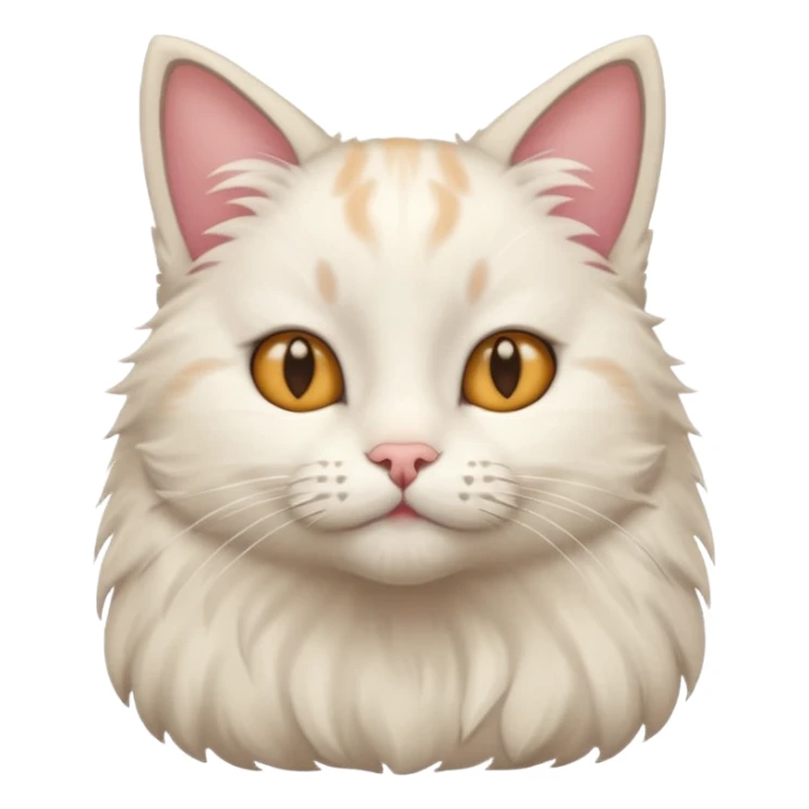 Shying cat and hands on head sticker