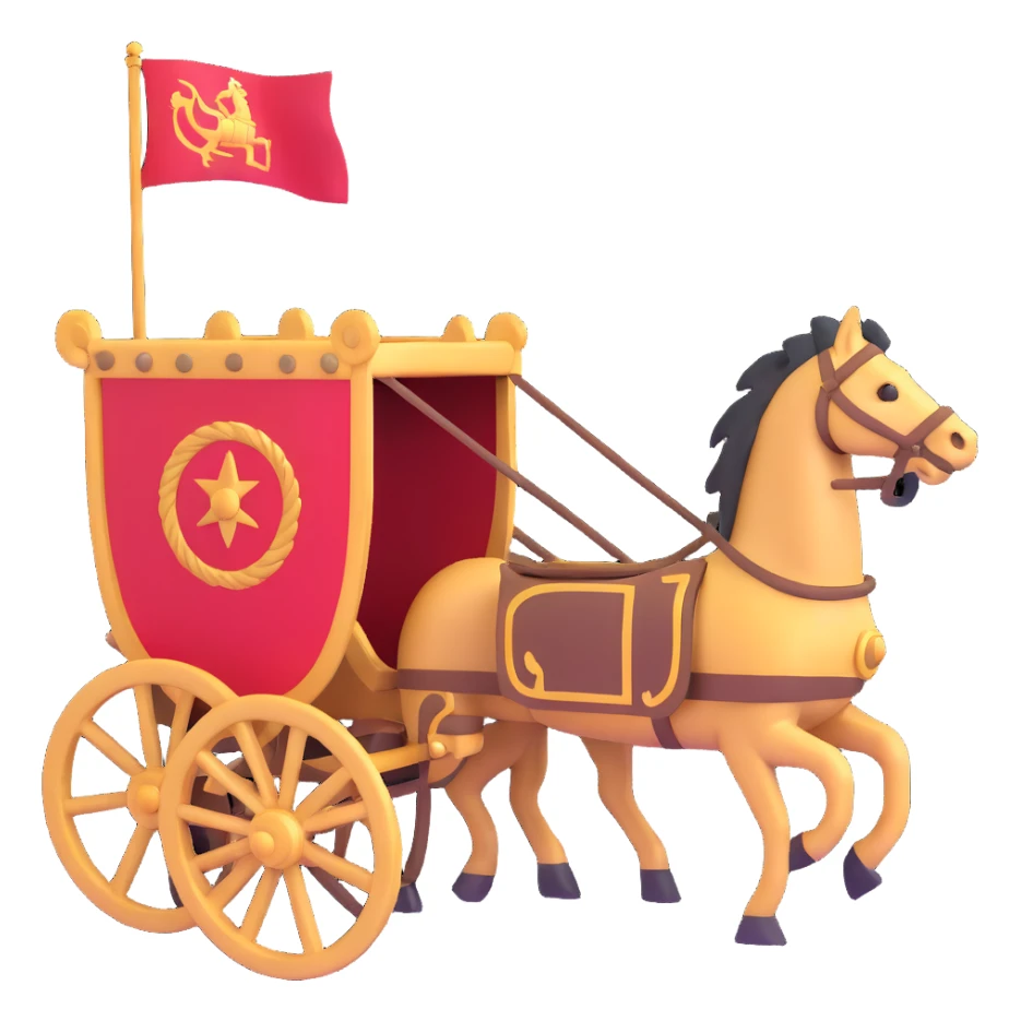 ancient Rome Roman chariot sticker