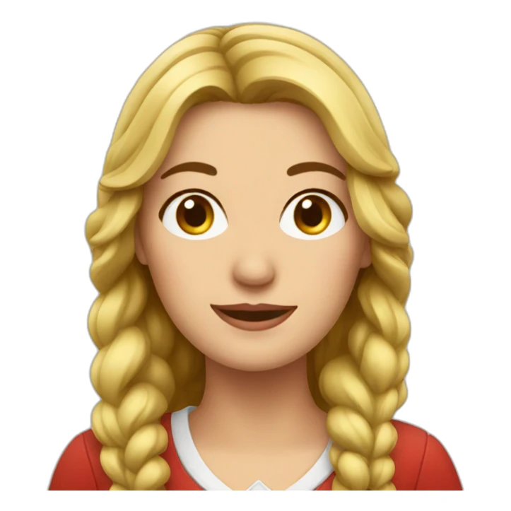 Austrian woman sticker