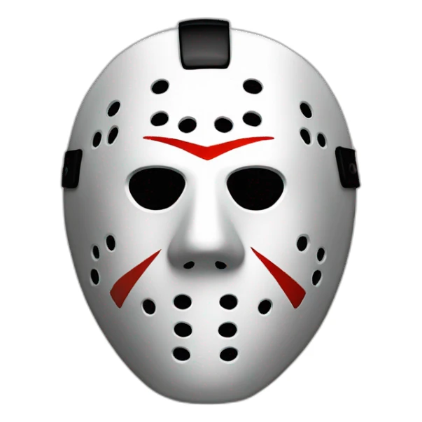 michael myers hockey mask sticker