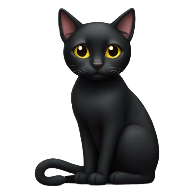 Black Cat sticker