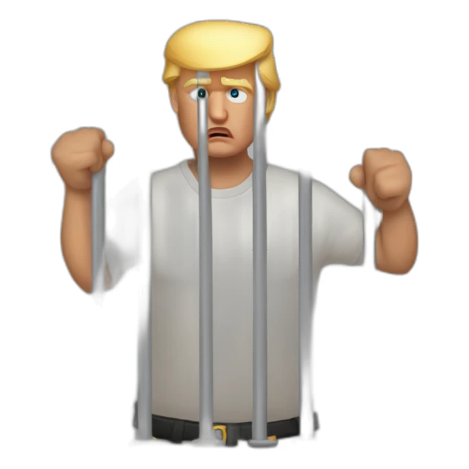 donald-trump-arrested sticker