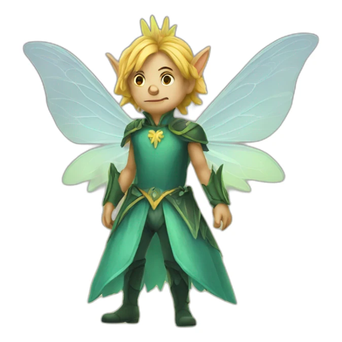 villain fairy sticker