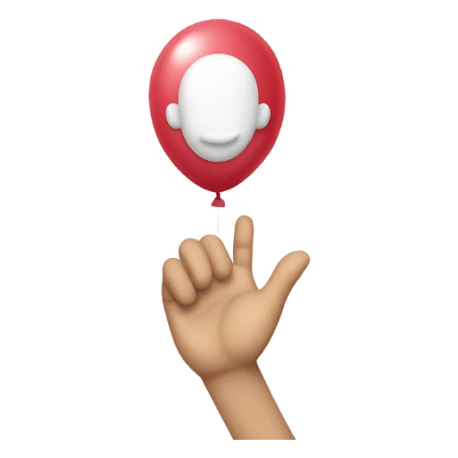 Mr. Balloon Hands sticker