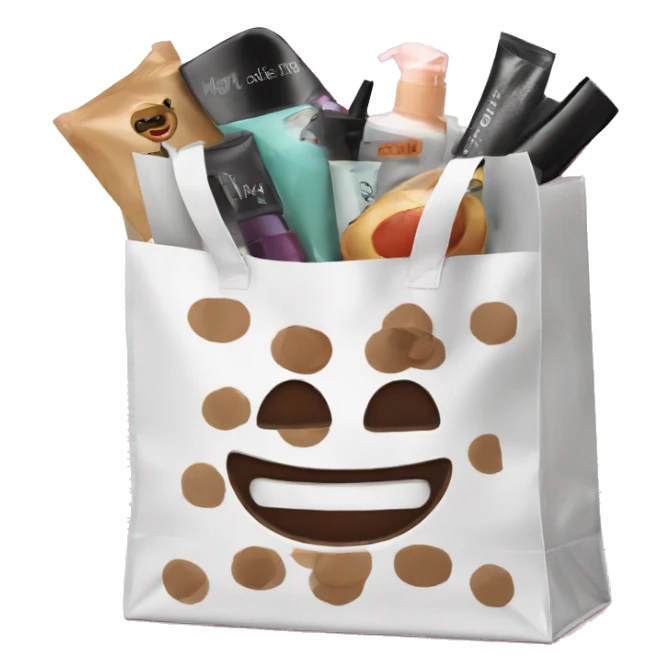 Ulta shopping bag sticker