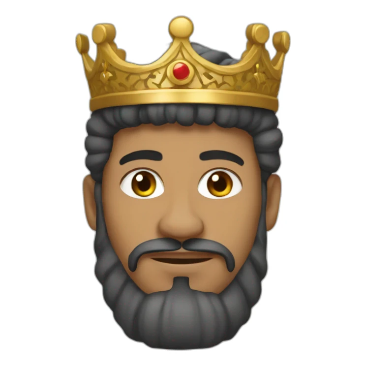 King of Morocco sticker