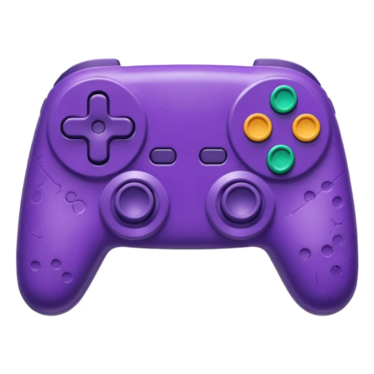 purple gamepad sticker