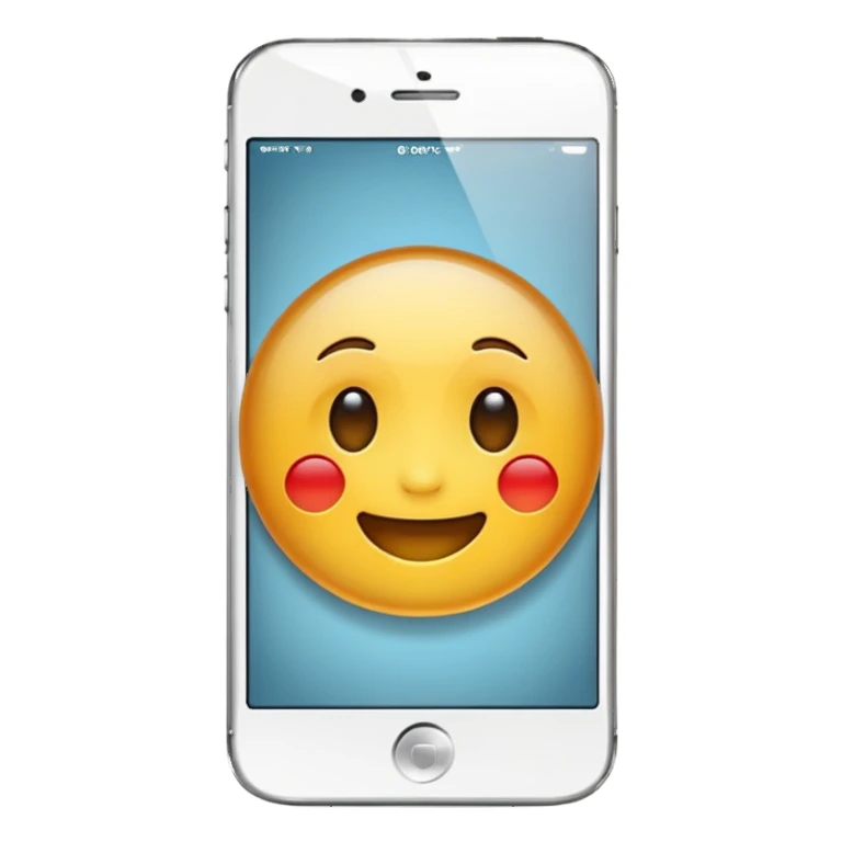 emoji de un iphone sticker