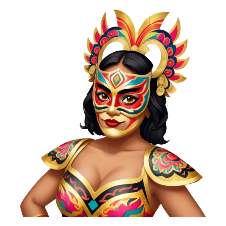 Luchador sticker