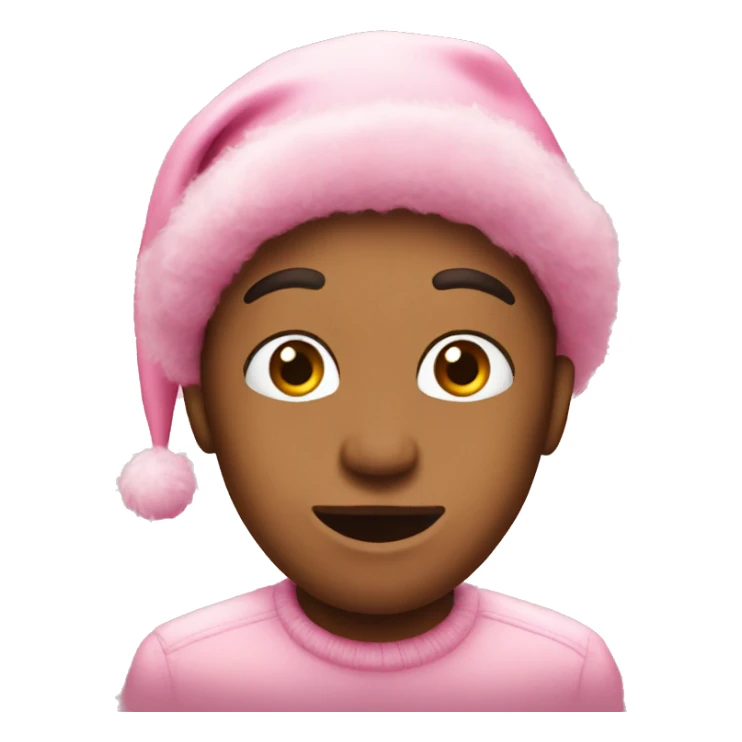Pink Christmas  sticker