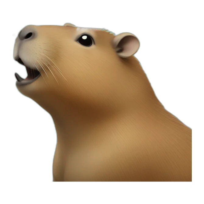 capybara-in-the-smoke sticker