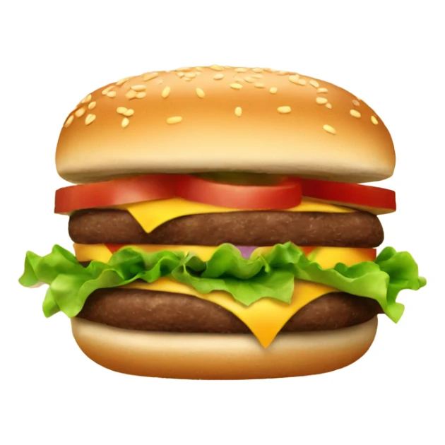 Vegan burguer sticker