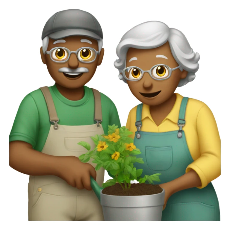 grandparents are gardeners sticker