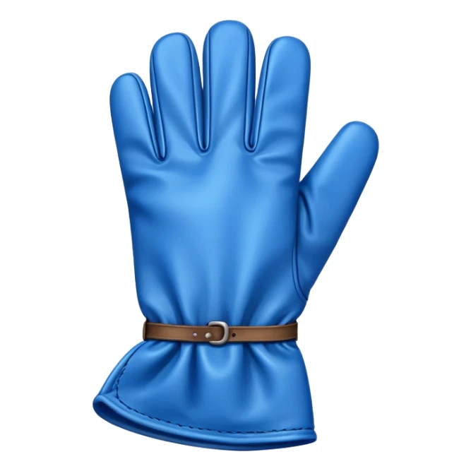 Che vuoi? in a blue glove sticker
