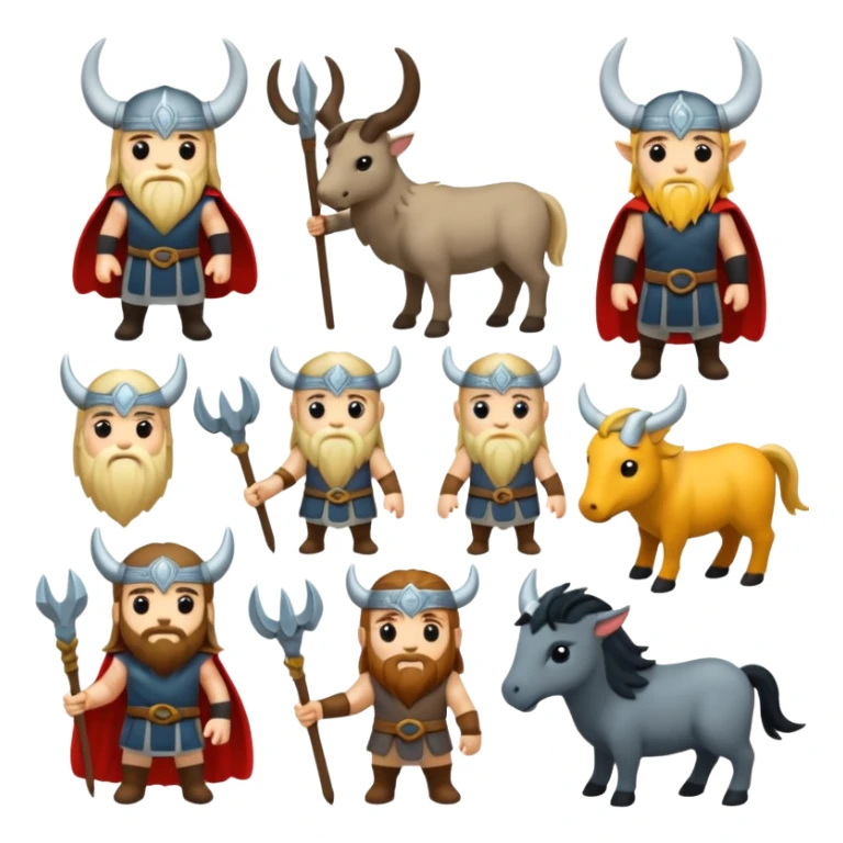Norse mythology sticker