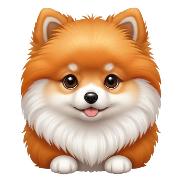 Pomeranian puppy sticker