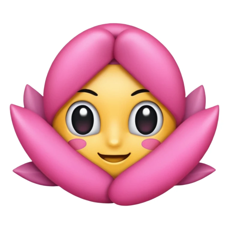 Coração rosa mais pontudo  sticker