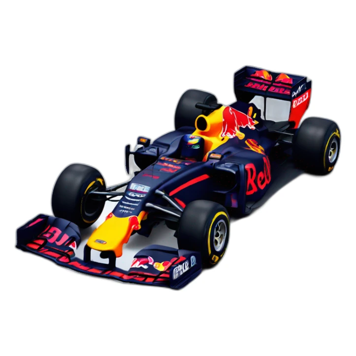 red bull f1 car sticker