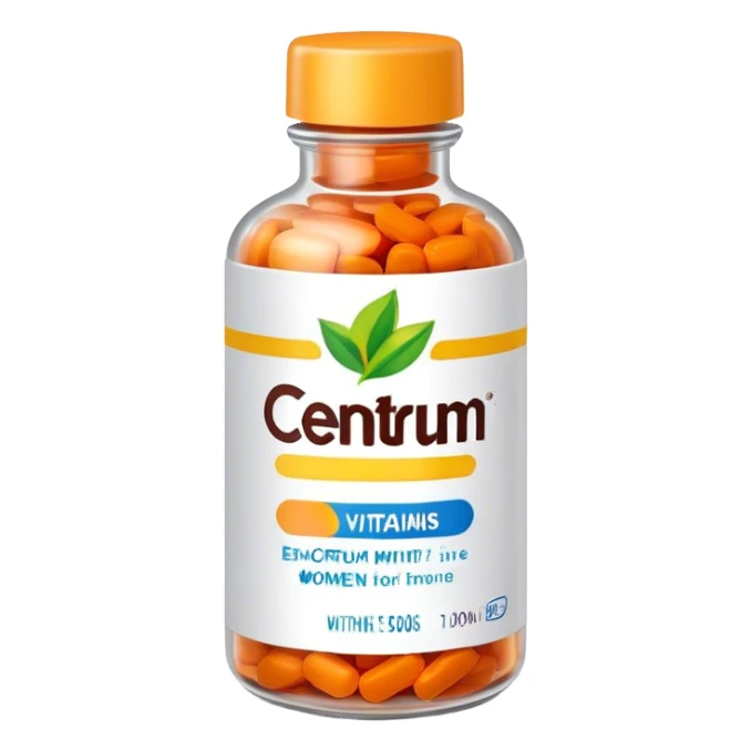 Centrum vitamins women sticker