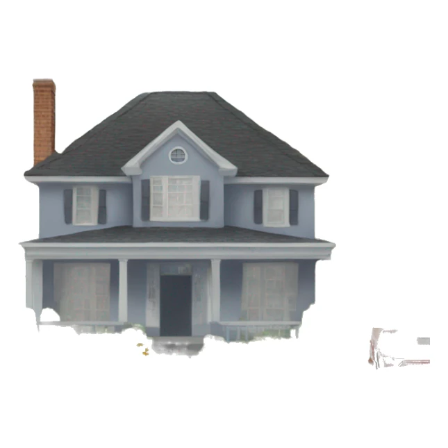 parking space in front of a house sticker