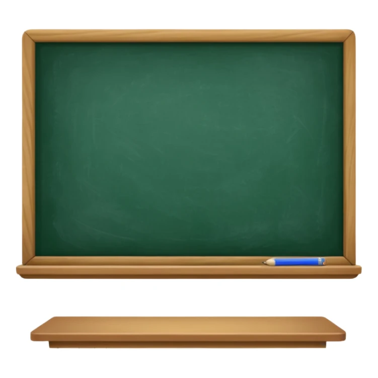 a green board of classroom sticker