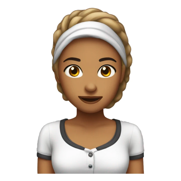 Faz um imoji de cara linda sticker