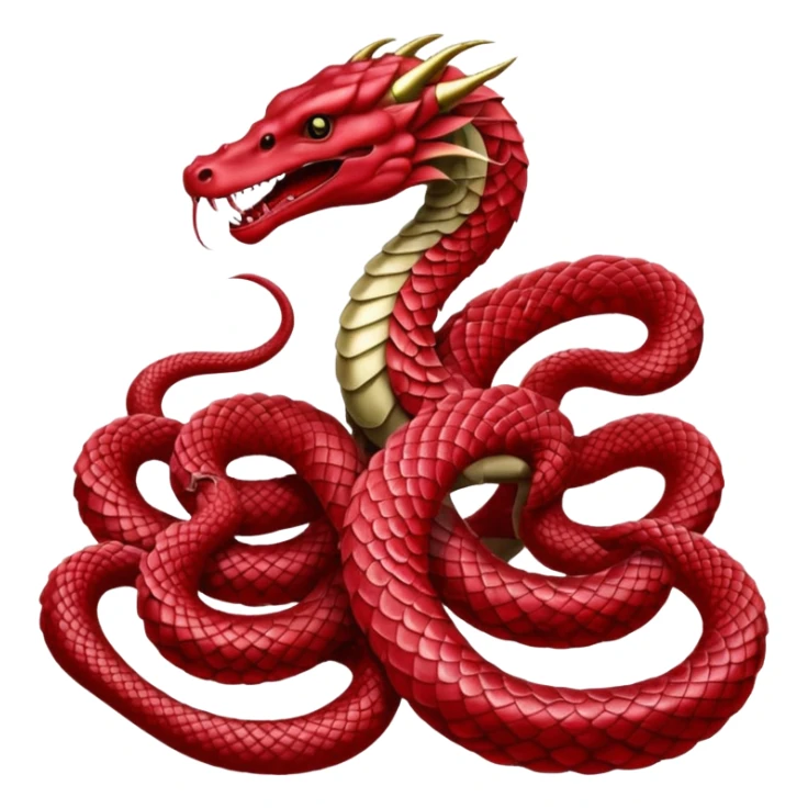 YAMATA NO OROCHI multicabeza sticker