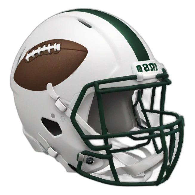 football helmet sticker