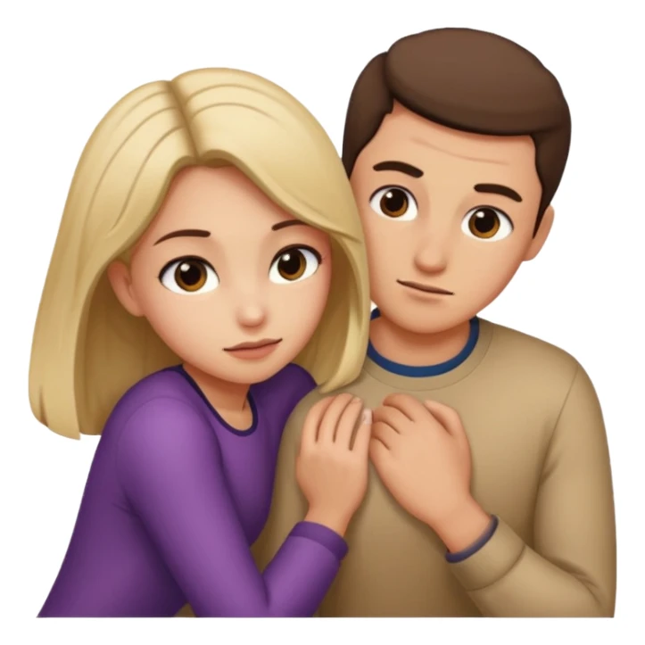 Girl bent over with guy behind her sticker