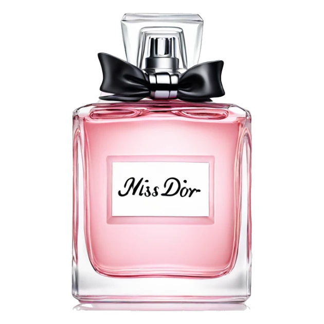 Miss dior perfume sticker