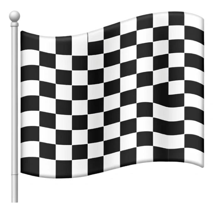race flag sticker