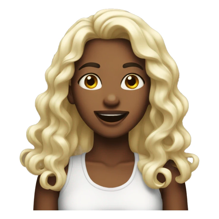 pretty girl is singing cra sticker