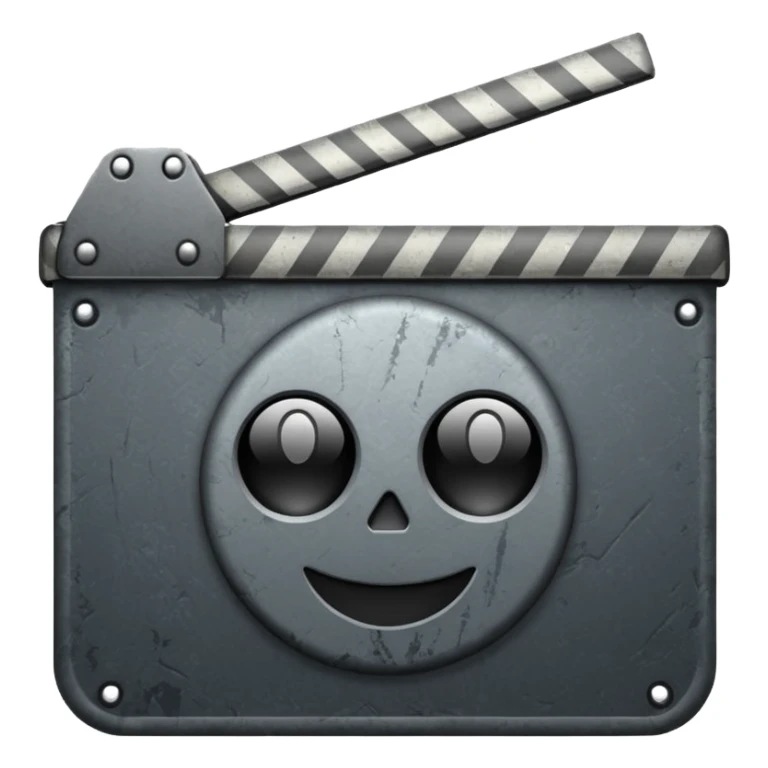 Grunge Film logo sticker