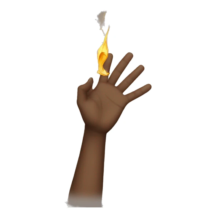 Hunger games hand salute  sticker