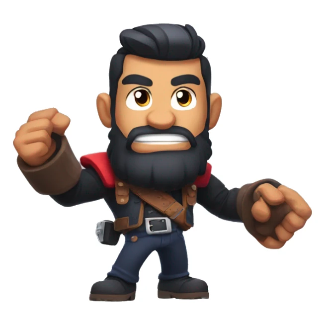 barış özcan is playing brawl stars sticker