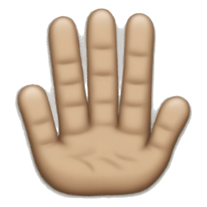 Fingers with dirt on it sticker