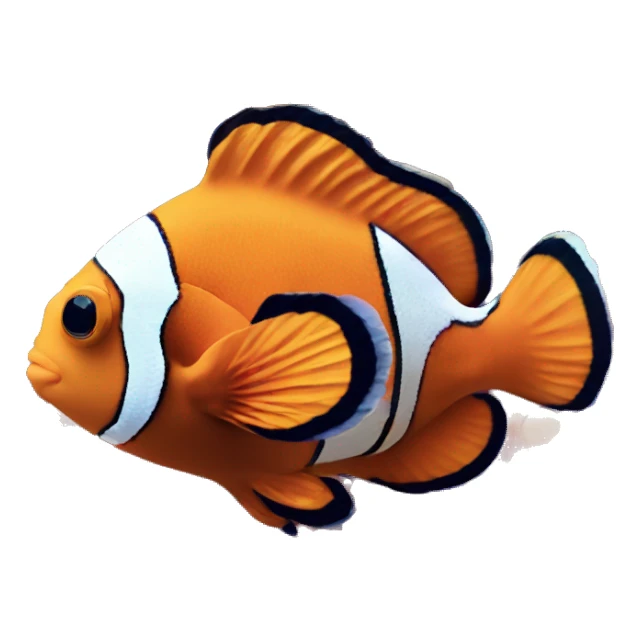 A clown fish amongst coral sticker