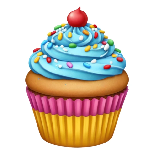 cup cake emoji sticker