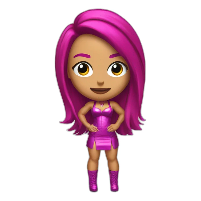 Sasha banks Boss ring emoji sticker