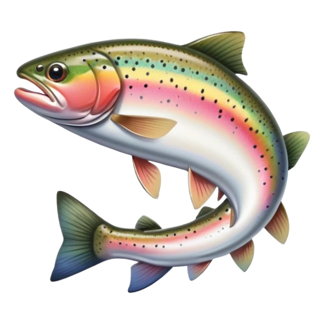 Rainbow ..trout ..fishing ..for ..rainbow ..trout sticker