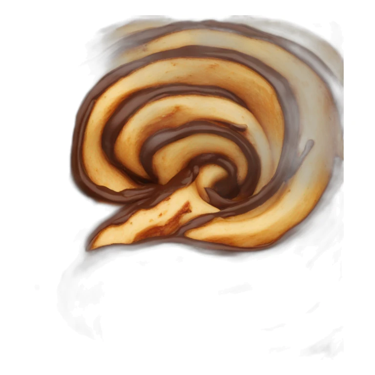Babka loaf with chocolate swirl sticker