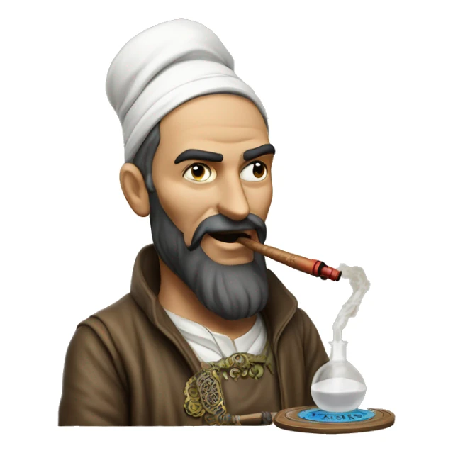 Hookah master blows the inscription "Eduard Podor" sticker
