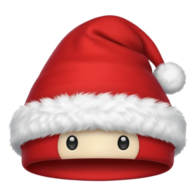 christmas hat sticker