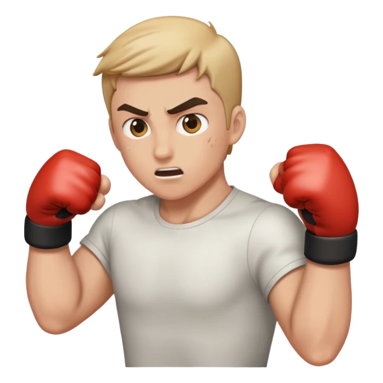 A person punching you sticker