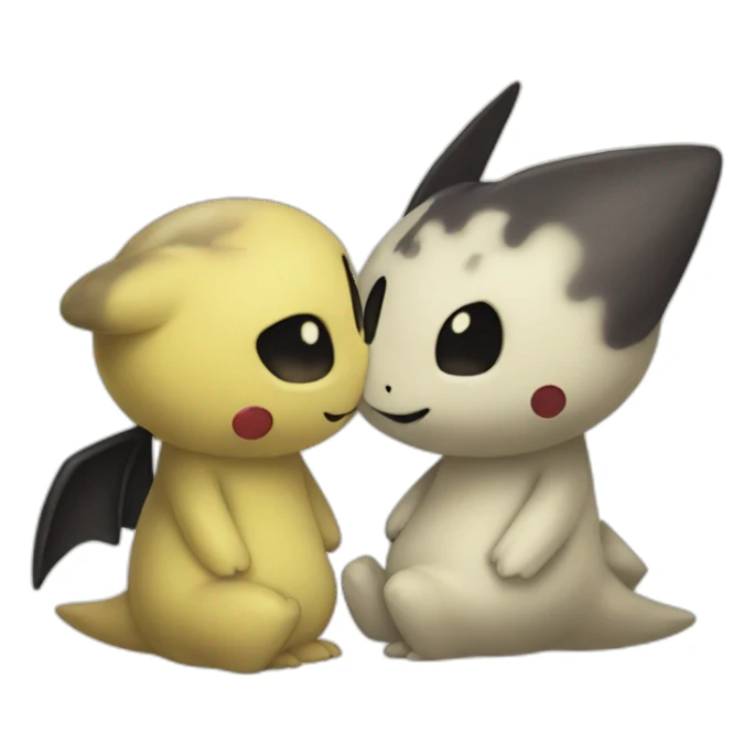 Pokemon Mimikyu kiss sticker