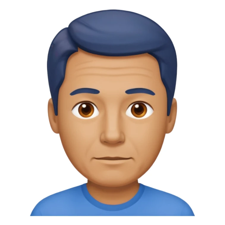 hombre de mediana edad sticker