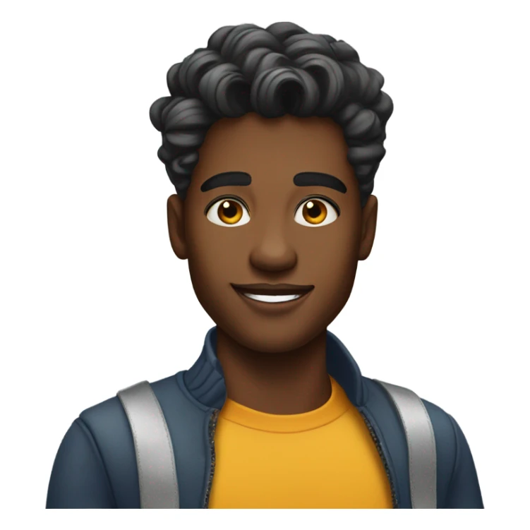 Pretty gay boy with makeup on sticker